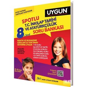 8.Sınıf İnkılap Tarihi Soru Bankası - Uygun Yayınları