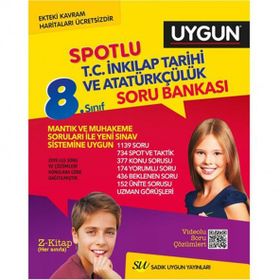 8.Sınıf İnkılap Tarihi Soru Bankası - Uygun Yayınları