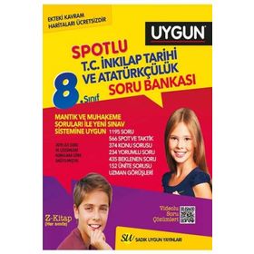 8. Sınıf İnkılap Tarihi Spotlu Soru Bankası Sadık Uygun Yayınları Komisyon Sadık Uygun Yayınları