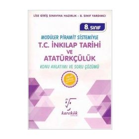8. SINIF İNKILAP TARIHI VE ATATÜRKÇÜLÜK KONU ANLATIMLI SORU BANKASI - KOMISYON (ISBN:9786054179640)