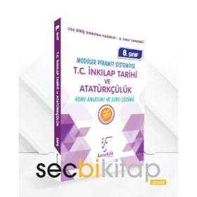 8. SINIF İNKILAP TARIHI VE ATATÜRKÇÜLÜK KONU ANLATIMLI SORU BANKASI - KOMISYON (ISBN:9786054179640)