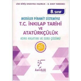 8. SINIF İNKILAP TARIHI VE ATATÜRKÇÜLÜK KONU ANLATIMLI SORU BANKASI - KOMISYON (ISBN:9786054179640)
