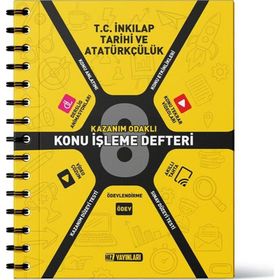 8. Sınıf İnkılap Tarihi ve Atatürkçülük Konu İşleme Defteri Hız Yayınları