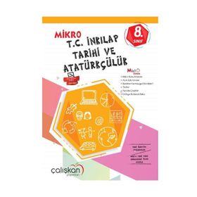 8. Sınıf İnkılap Tarihi ve Atatürkçülük Mikro Defter - Çalışkan Yayınları
