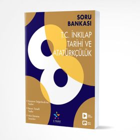 8. Sınıf İnkılap Tarihi Ve Atatürkçülük Soru Bankası-5 Yıldız Yayınları