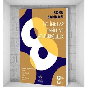 8. Sınıf İnkılap Tarihi Ve Atatürkçülük Soru Bankası-5 Yıldız Yayınları