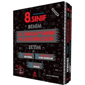 8.Sınıf İnkılap Tarihi ve Atatürkçülük Soru Bankası - Benim Hocam Yayınları