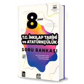 8. Sınıf İnkılap Tarihi ve Atatürkçülük Soru Bankası-Fit Yayınları
