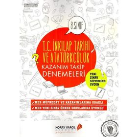 8.Sınıf İnkılap Tarihi Ve Atatürkçülük Soru Bankası Koray Varol Akademi