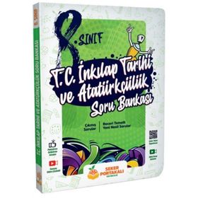 8. Sınıf İnkılap Tarihi ve Atatürkçülük Soru Bankası - Şeker Portakalı Yayınları