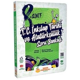 8. Sınıf İnkılap Tarihi ve Atatürkçülük Soru Bankası - Şeker Portakalı Yayınları