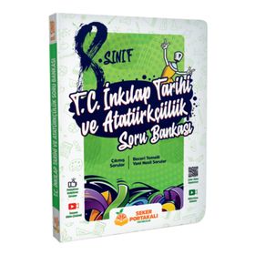 8. Sınıf İnkılap Tarihi ve Atatürkçülük Soru Bankası - Şeker Portakalı Yayınları