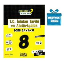8. Sınıf İnkılap Tarihi ve Atatürkçülük Soru Bankası-Üçgen Akademi Yayınları