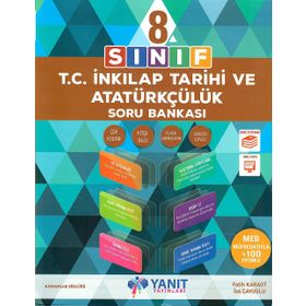 8. Sınıf İnkılap Tarihi ve Atatürkçülük Soru Bankası - Yanıt Yayınları