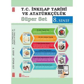 8. Sınıf İnkılap Tarihi ve Atatürkçülük Süper Set - Ata Yayınları