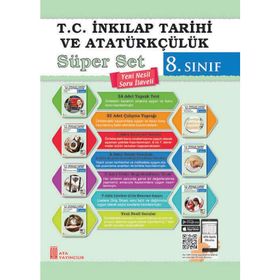 8. Sınıf İnkılap Tarihi ve Atatürkçülük Süper Set - Ata Yayınları