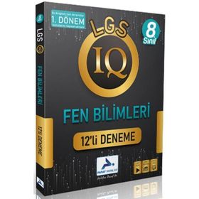 8. Sınıf Iq Fen Bilimleri 12'li Deneme 1. Dönem Konuları - Paraf Yayınları
