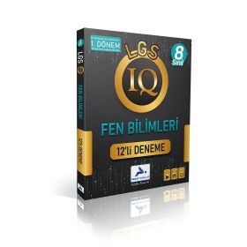 8. Sınıf Iq Fen Bilimleri 12'li Deneme 1. Dönem Konuları - Paraf Yayınları