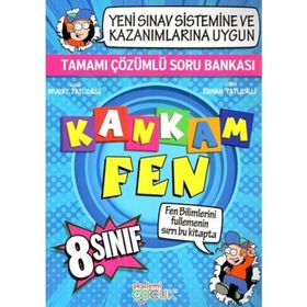 8.Sınıf Kankam Fen Tamamı Çözümlü Soru Bankası Akademi Çocuk