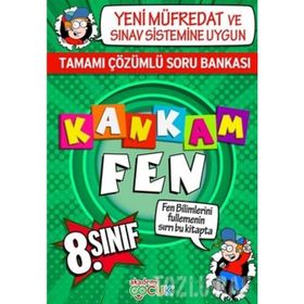 8.Sınıf Kankam Fen Tamamı Çözümlü Soru Bankası Akademi Çocuk