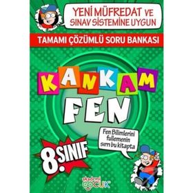 8.Sınıf Kankam Fen Tamamı Çözümlü Soru Bankası Akademi Çocuk