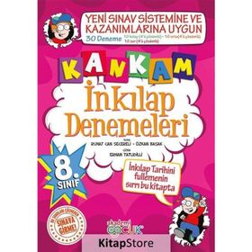 8.Sınıf Kankam İnkılap Denemeleri Akademi - Çocuk Yayınları