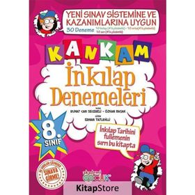 8.Sınıf Kankam İnkılap Denemeleri Akademi - Çocuk Yayınları