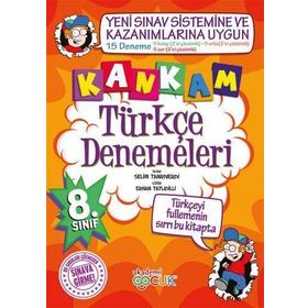 8. Sınıf Kankam Türkçe Denemeleri / Selim Tanrıverdi / Akademi Çocuk Yayınları