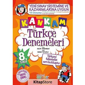 8. Sınıf Kankam Türkçe Denemeleri / Selim Tanrıverdi / Akademi Çocuk Yayınları