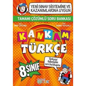 8. Sınıf Kankam Türkçe Tamamı Çözümlü Soru Bankası Akademi Çocuk
