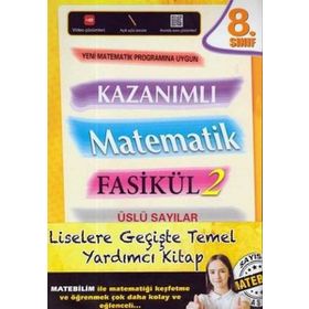 8.Sınıf Kazanımlı Matematik Fasikül 2 Üslü Sayılar - Ünal İşcan