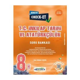8. Sınıf Kendini Check - Et İnkılap Tarihi ve Atatürkçülük Soru Bankası