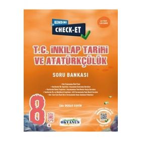 8. Sınıf Kendini Check - Et İnkılap Tarihi ve Atatürkçülük Soru Bankası