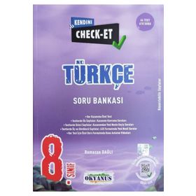 8. Sınıf Kendini Check - Et Türkçe Soru Bankası