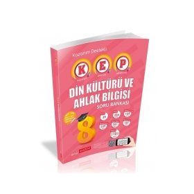 8.Sınıf Kep Din Kültürü ve Ahlak Bilgisi Soru Bankası - Kırmızı Beyaz Yayınları