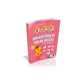 8.Sınıf Kep Din Kültürü ve Ahlak Bilgisi Soru Bankası - Kırmızı Beyaz Yayınları