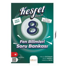 8. Sınıf Keşfet Fen Bilimleri Soru Bankası - Günay Yayınları