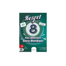 8. Sınıf Keşfet Fen Bilimleri Soru Bankası - Günay Yayınları