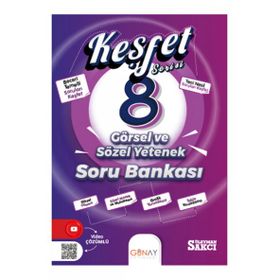 8. Sınıf Keşfet Görsel ve Sözel Yetenek Soru Bankası