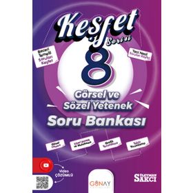 8. Sınıf Keşfet Görsel ve Sözel Yetenek Soru Bankası