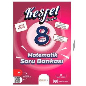 8. Sınıf Keşfet Matematik Soru Bankası - Günay Yayınları