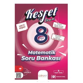 8. Sınıf Keşfet Matematik Soru Bankası - Günay Yayınları