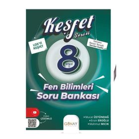 8. Sınıf Keşfet Serisi Fen Bilimleri Soru Bankası