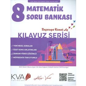 8. Sınıf Kılavuz Serisi Matematik Soru Bankası KVA Yayınları