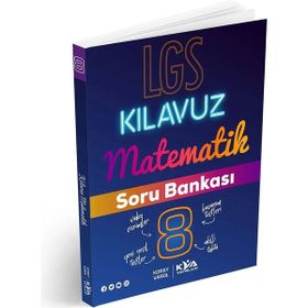 8. Sınıf Kılavuz Serisi Matematik Soru Bankası KVA Yayınları