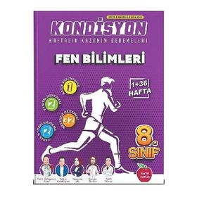8. Sınıf Kondisyon + Fen Bilimleri Denemesi 37 Hafta Newton Yayınları
