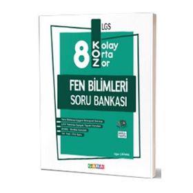 8. Sınıf Koz Tatlı Sert Fen Bilimleri Soru Bankası-Gama Yayınları