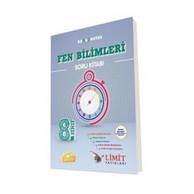 8. Sınıf Kronometre Fen Bilimleri Soru Bankası Limit Yayınları
