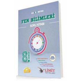 8. Sınıf Kronometre Fen Bilimleri Soru Bankası Limit Yayınları