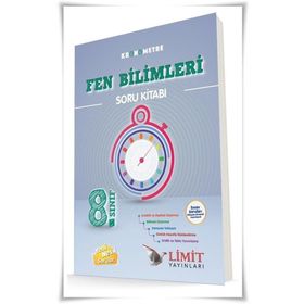 8. Sınıf Kronometre Fen Bilimleri Soru Bankası Limit Yayınları